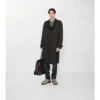 Lång geometrisk nylonblandad Trench Coat från Foxfield Lång geometrisk nylonblandad Trench Coat från Foxfield