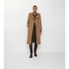 Lång Kensington-trenchcoat i kashmir Lång Kensington-trenchcoat i kashmir