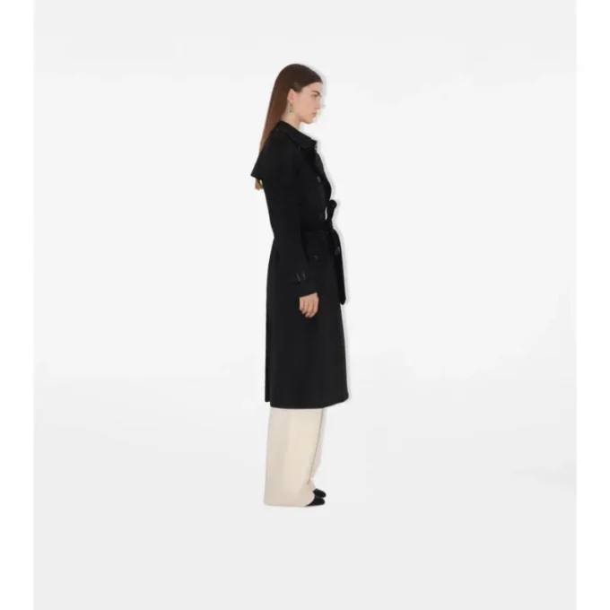 Lång Kensington-trenchcoat i kashmir Lång Kensington-trenchcoat i kashmir
