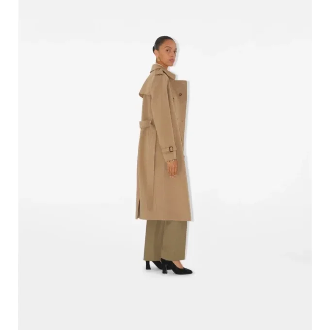 Lång Kensington-trenchcoat i kashmir Lång Kensington-trenchcoat i kashmir
