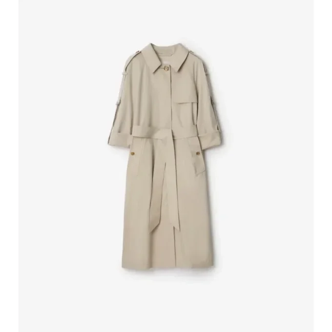 Lång, lätt Trench Coat