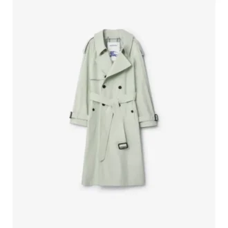 Lång, lätt Trench Coat i bomull, modell Fitzrovia