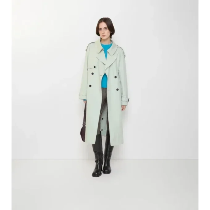 Lång, lätt Trench Coat i bomull, modell Fitzrovia Lång, lätt Trench Coat i bomull, modell Fitzrovia