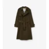 Lång, lätt trenchcoat i bomull Lång, lätt trenchcoat i bomull