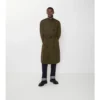 Lång, lätt trenchcoat i bomull Lång, lätt trenchcoat i bomull