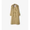 Lång rutig krage Castleford Trench Coat