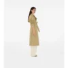 Lång rutig krage Castleford Trench Coat