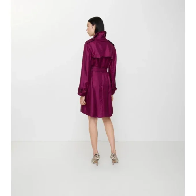 Lång silkesträncha Foxfield Trench Coat Lång silkesträncha Foxfield Trench Coat