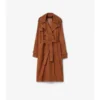Lång Trench Coat i nubuck, Castleford Lång Trench Coat i nubuck, Castleford