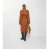 Lång Trench Coat i nubuck, Castleford Lång Trench Coat i nubuck, Castleford