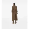 Lång Trench Coat i siden Lång Trench Coat i siden
