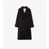 Lång trenchcoat i corduroy Lång trenchcoat i corduroy
