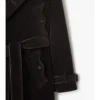 Lång trenchcoat i corduroy Lång trenchcoat i corduroy