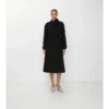 Lång Trerose-Trench Coat i canvas Lång Trerose-Trench Coat i canvas