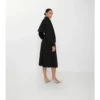 Lång Trerose-Trench Coat i canvas Lång Trerose-Trench Coat i canvas