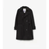 Lång, vadderad Trench Coat i bomull och nylon Lång, vadderad Trench Coat i bomull och nylon