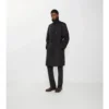 Lång, vadderad Trench Coat i bomull och nylon Lång, vadderad Trench Coat i bomull och nylon