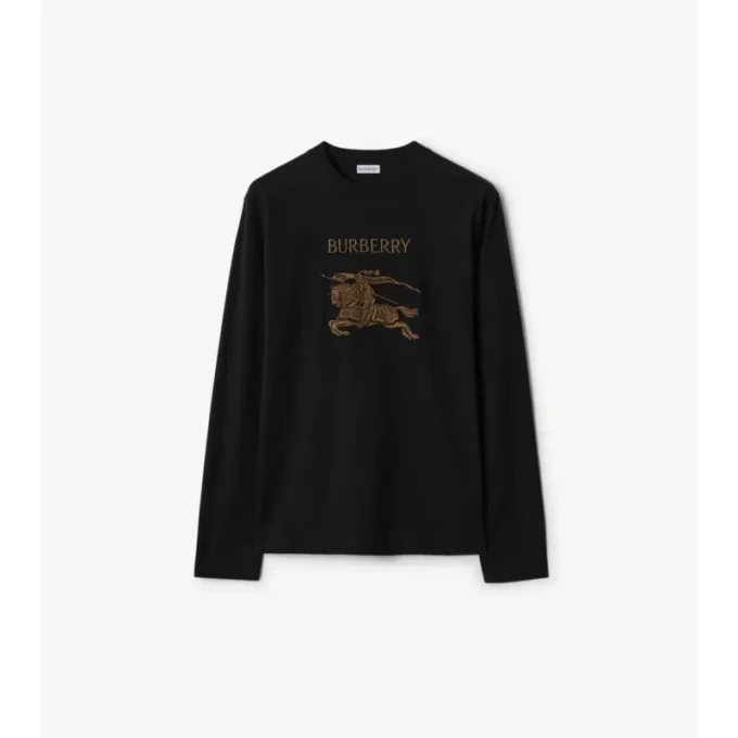 Långärmad T-shirt i Ekd-bomull Långärmad T-shirt i Ekd-bomull