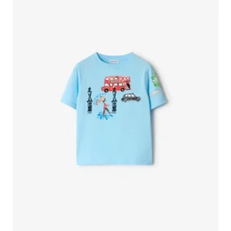 London-T-shirt i bomull