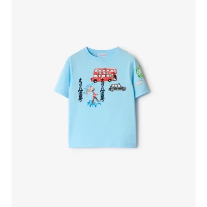 London-T-shirt i bomull