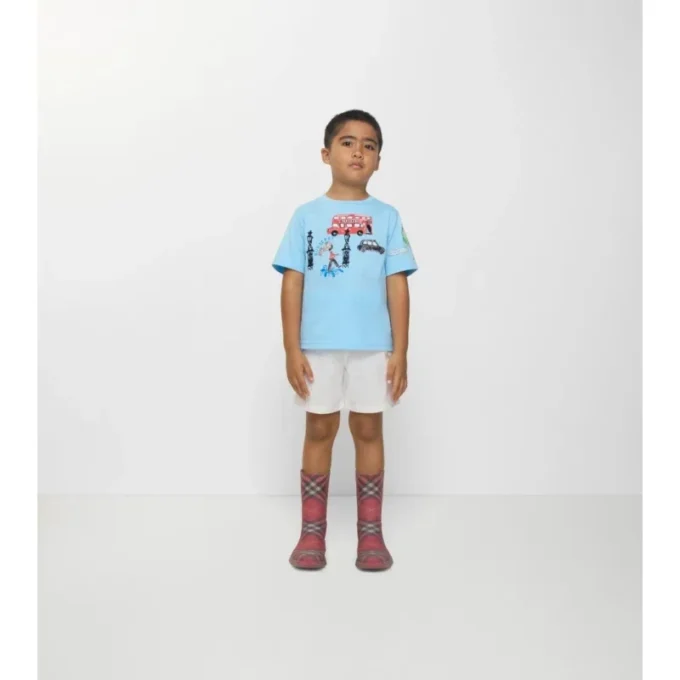 London-T-shirt i bomull