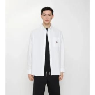 Löst sittande skjorta i bomulls-oxford från EKD