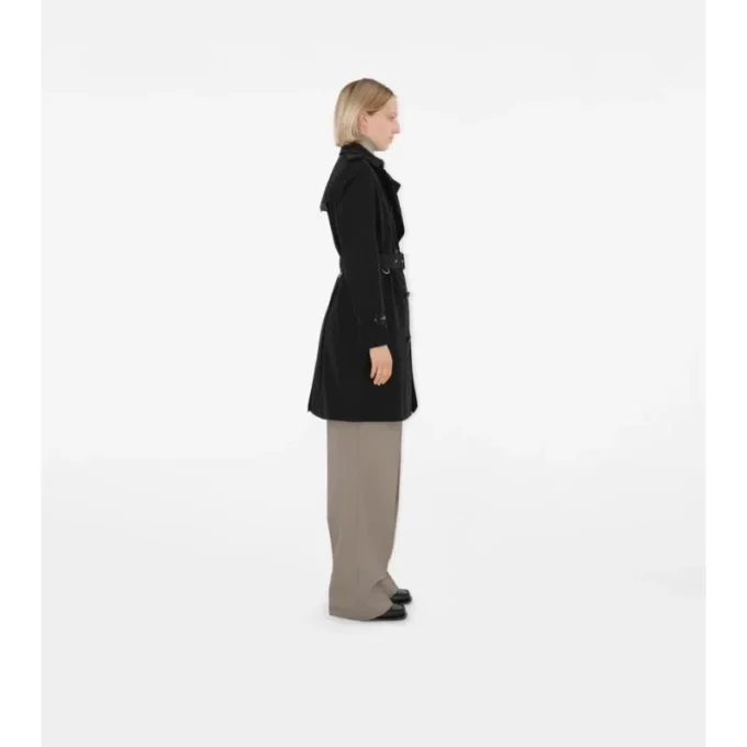 Lätt Kensington-Trench Coat i mellanglängd Lätt Kensington-Trench Coat i mellanglängd