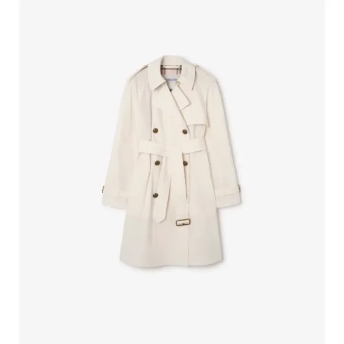 Lätt Trench Coat i bomull i medellängd, Belgravia Lätt Trench Coat i bomull i medellängd, Belgravia