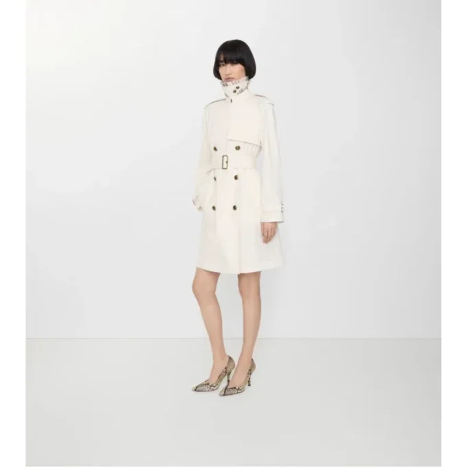 Lätt Trench Coat i bomull i medellängd, Belgravia Lätt Trench Coat i bomull i medellängd, Belgravia