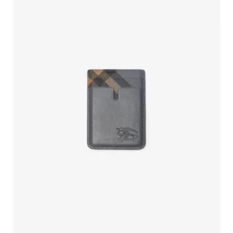 Magnetiskt kortfodral med rutmönster