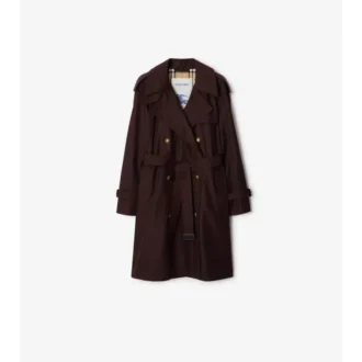 Medellång Gabardine Trench Coat från Castleford