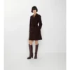 Medellång Gabardine Trench Coat från Castleford Medellång Gabardine Trench Coat från Castleford