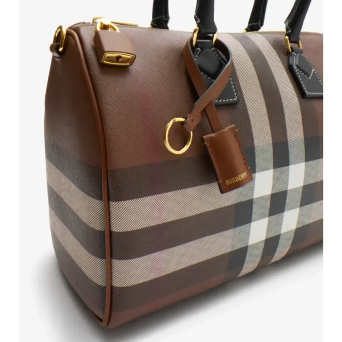 Medium Check Bowling Bag Medium Check Bowling Bag