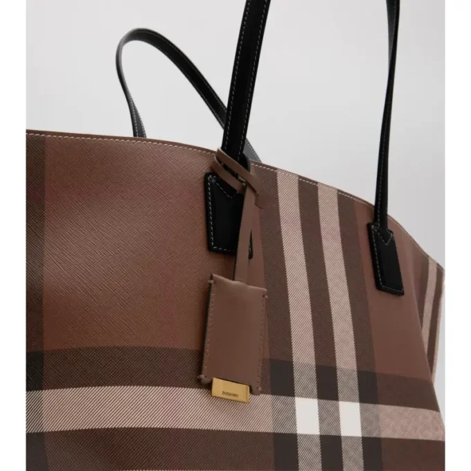 Medium Check Tote
