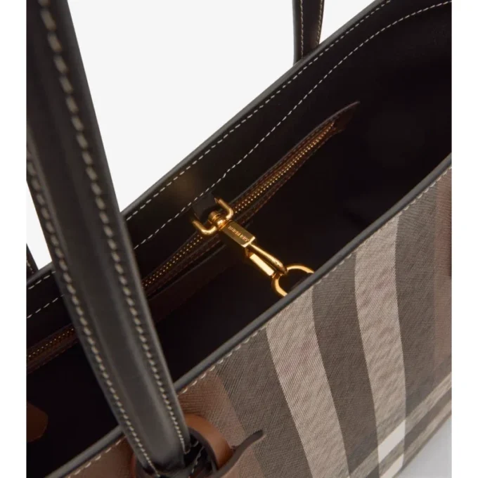 Medium Check Tote