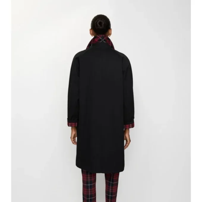 Mellanglång Camden-Car Coat i Gabardine Mellanglång Camden-Car Coat i Gabardine