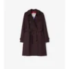 Mellanglång Kensington-trenchcoat i Gabardine Mellanglång Kensington-trenchcoat i Gabardine