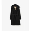 Mellanglång Kensington-trenchcoat i taft Mellanglång Kensington-trenchcoat i taft