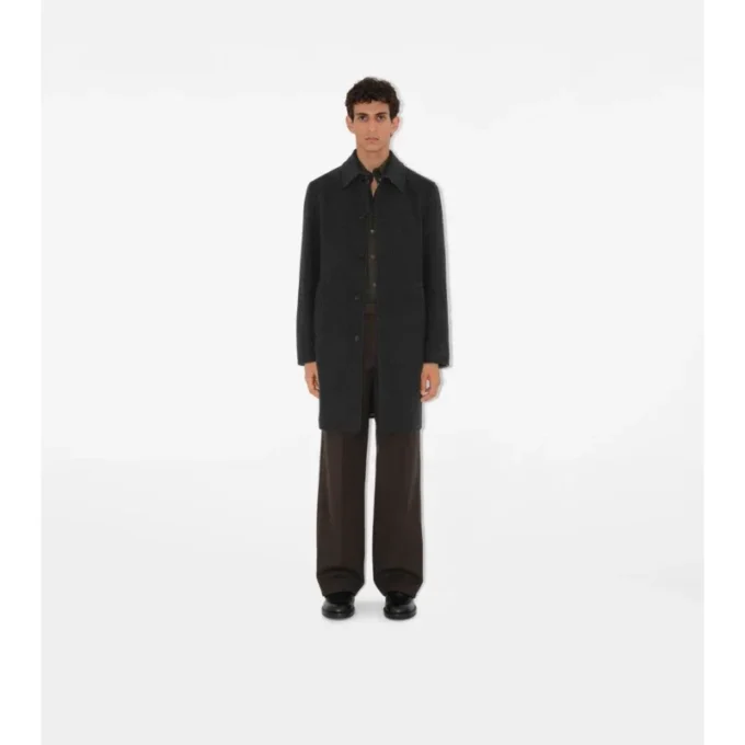 Mellanglång ull Car Coat Mellanglång ull Car Coat