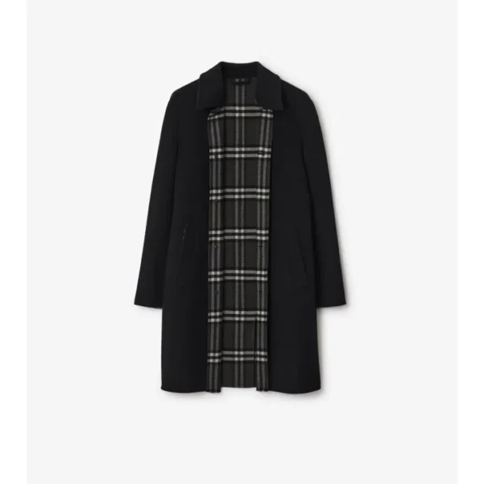 Mellanglång ull Car Coat Mellanglång ull Car Coat
