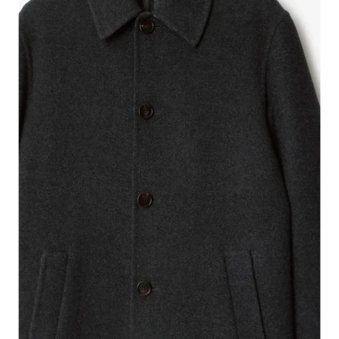 Mellanglång ull Car Coat Mellanglång ull Car Coat