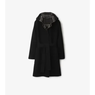 Mellanglång vändbar ull Car Coat Mellanglång vändbar ull Car Coat