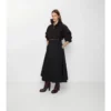 Midi-kjol i gabardine Midi-kjol i gabardine