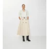 Midi-kjol i gabardine Midi-kjol i gabardine
