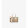 Mini Check Bowling Bag Mini Check Bowling Bag