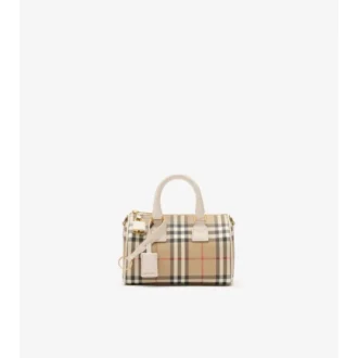 Mini Check Bowling Bag