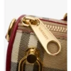 Mini Check Bowling Bag Mini Check Bowling Bag