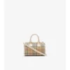 Mini Check Bowling Bag Mini Check Bowling Bag