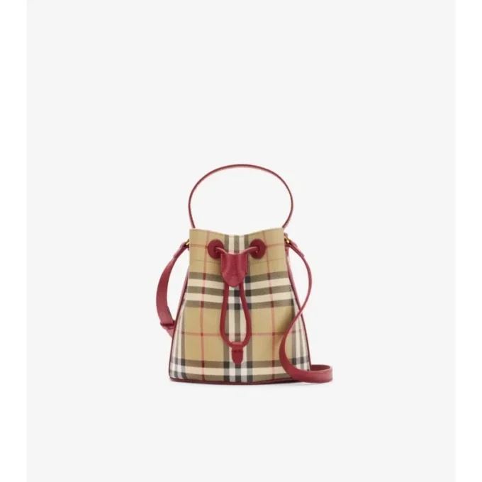Mini Check Bucket Bag Mini Check Bucket Bag
