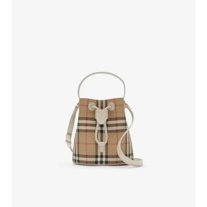 Mini Check Bucket Bag Mini Check Bucket Bag
